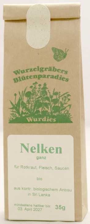 Nelken, ganz, bio