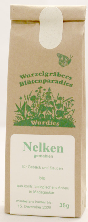 Nelken, gemahlen, bio