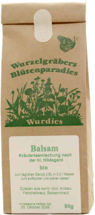 Balsam Kräutertee, bio - original nach Hildegard